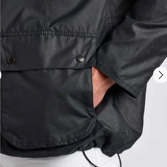 Barbour Men’s Anorak Wax Jacket Size 40 - Picture 2 of 4